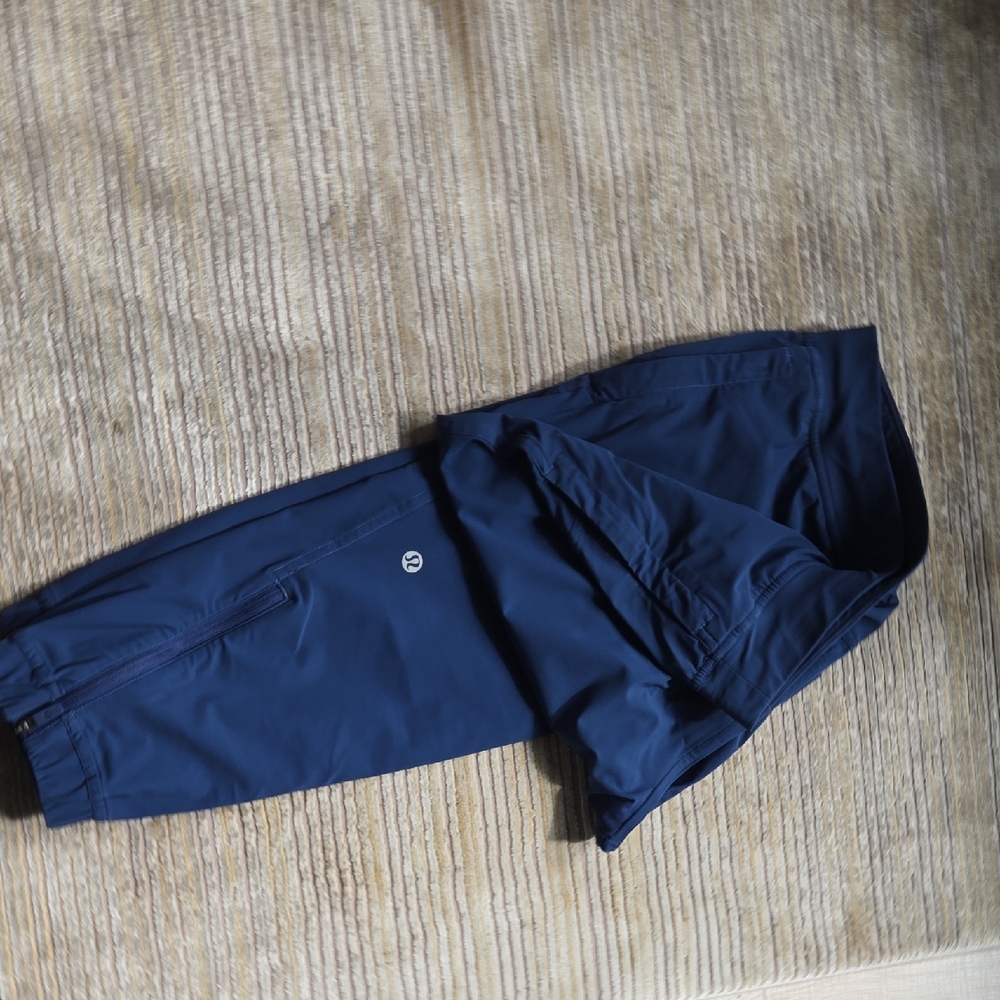 Adapted State high-rise Jogger full length In Mineral Blue